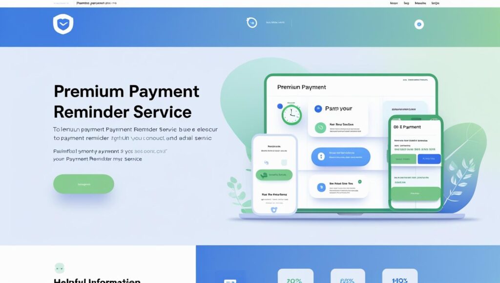 premium payment reminder service